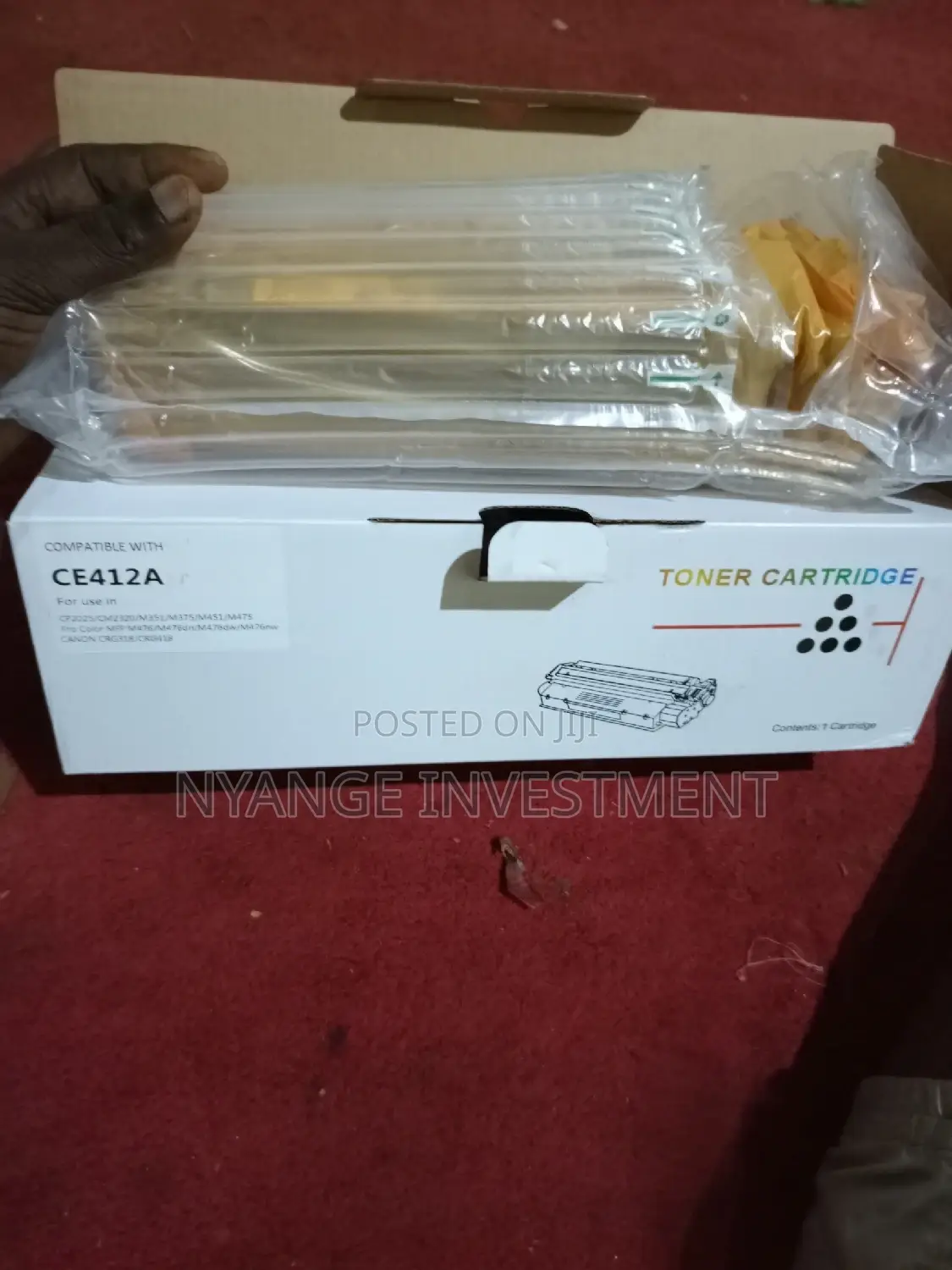 Tonner Cartridge CE412A