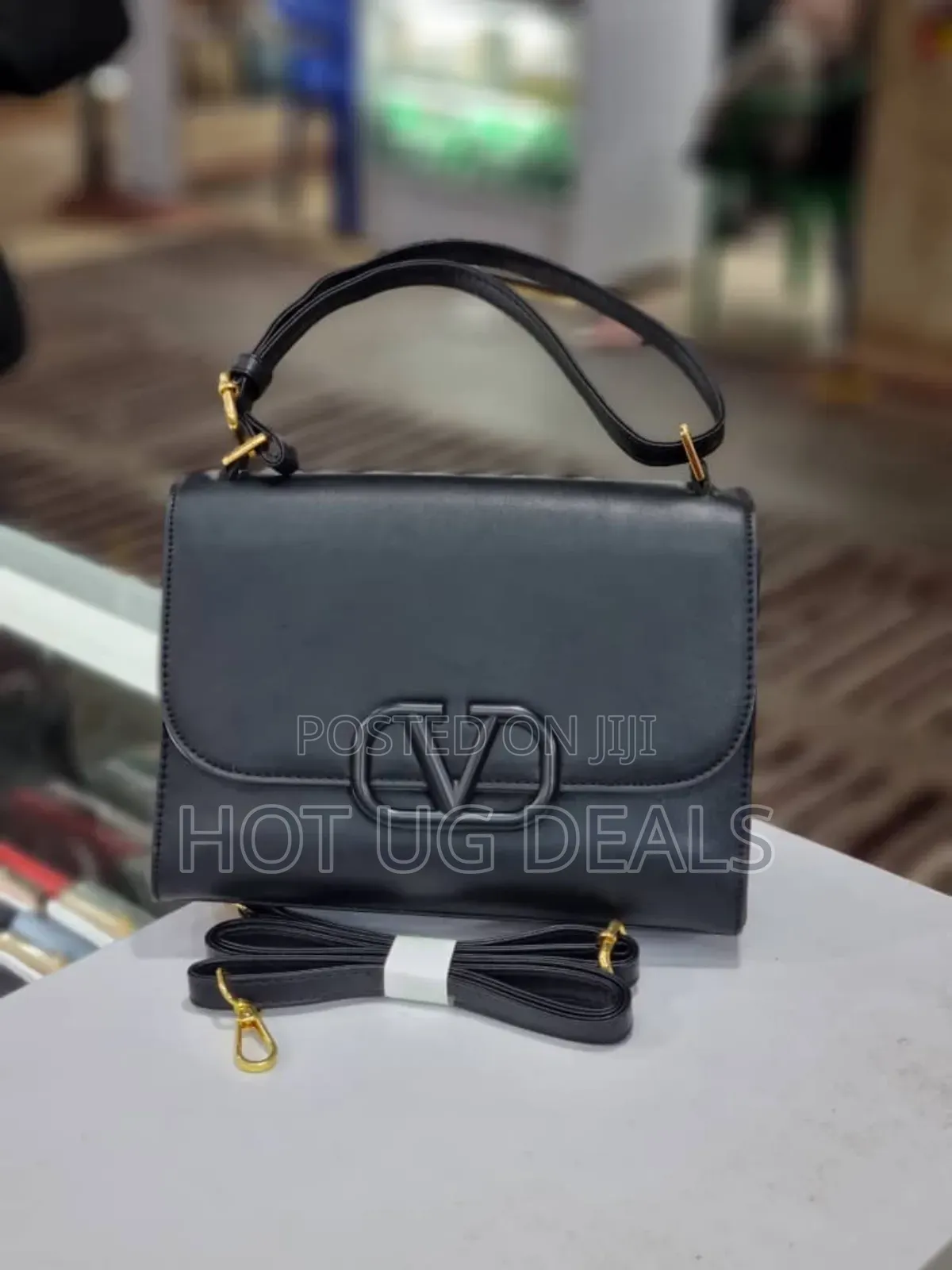 Ladies Designer Hand Bags - Black