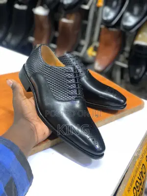 Clarks Premium Leather Oxford Shoes