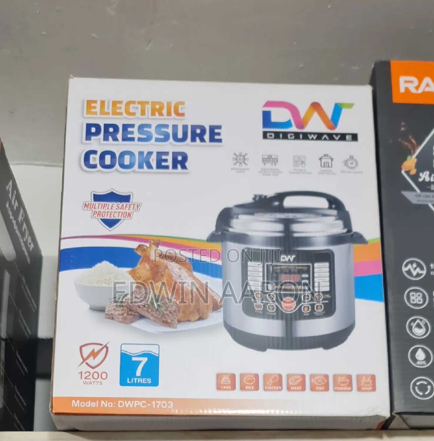 DW Electric Pressure Cooker 7L