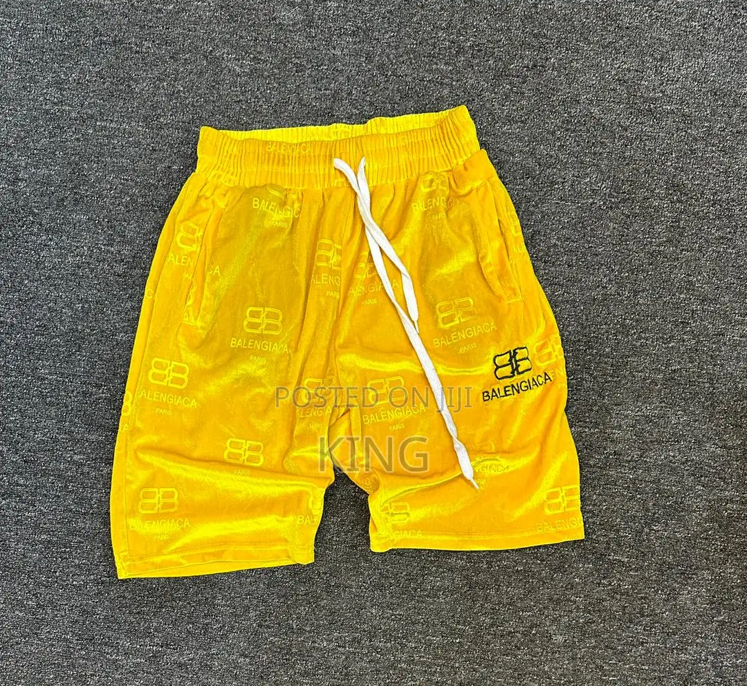 Balenciaga Lemon Yellow Shorts