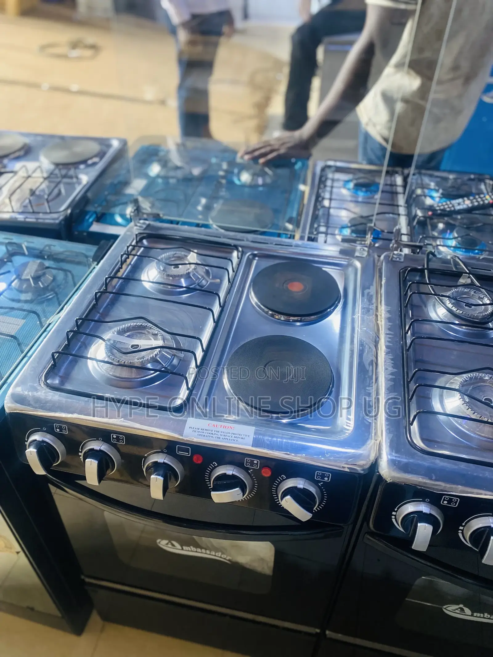 2by2 Both Gas and Electric Cooker