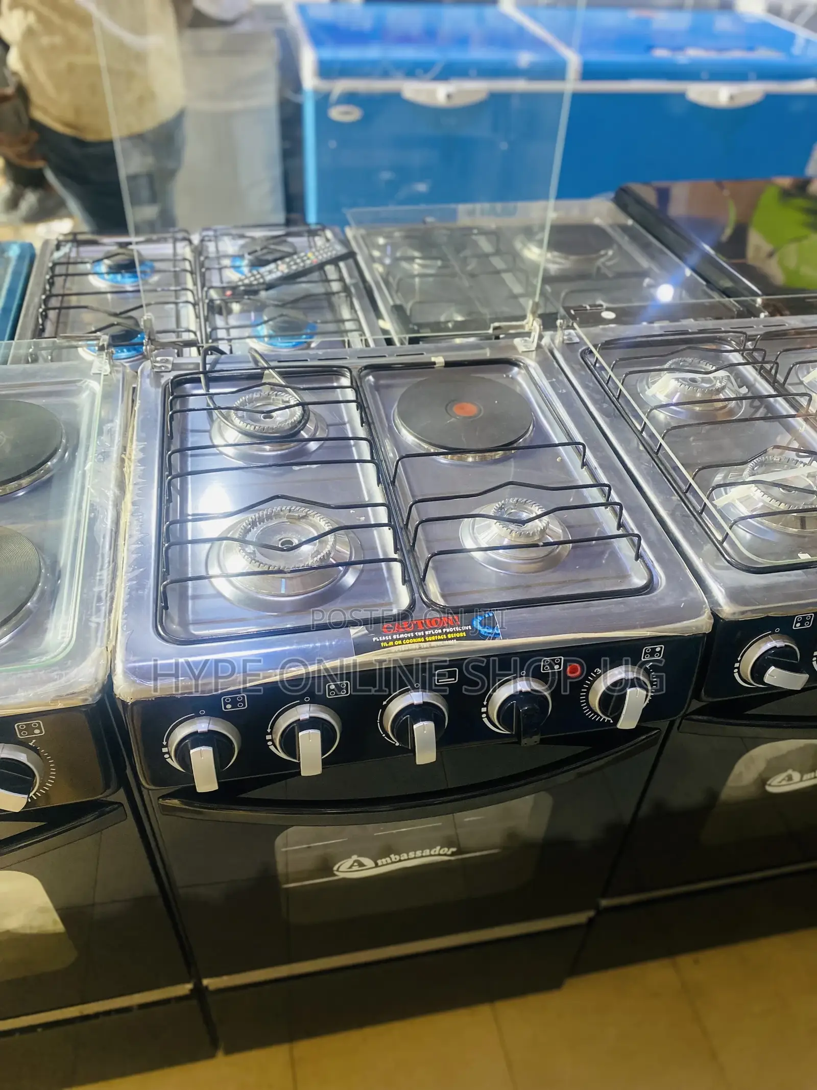 50by50 1+3 Gas and Electric Cooker