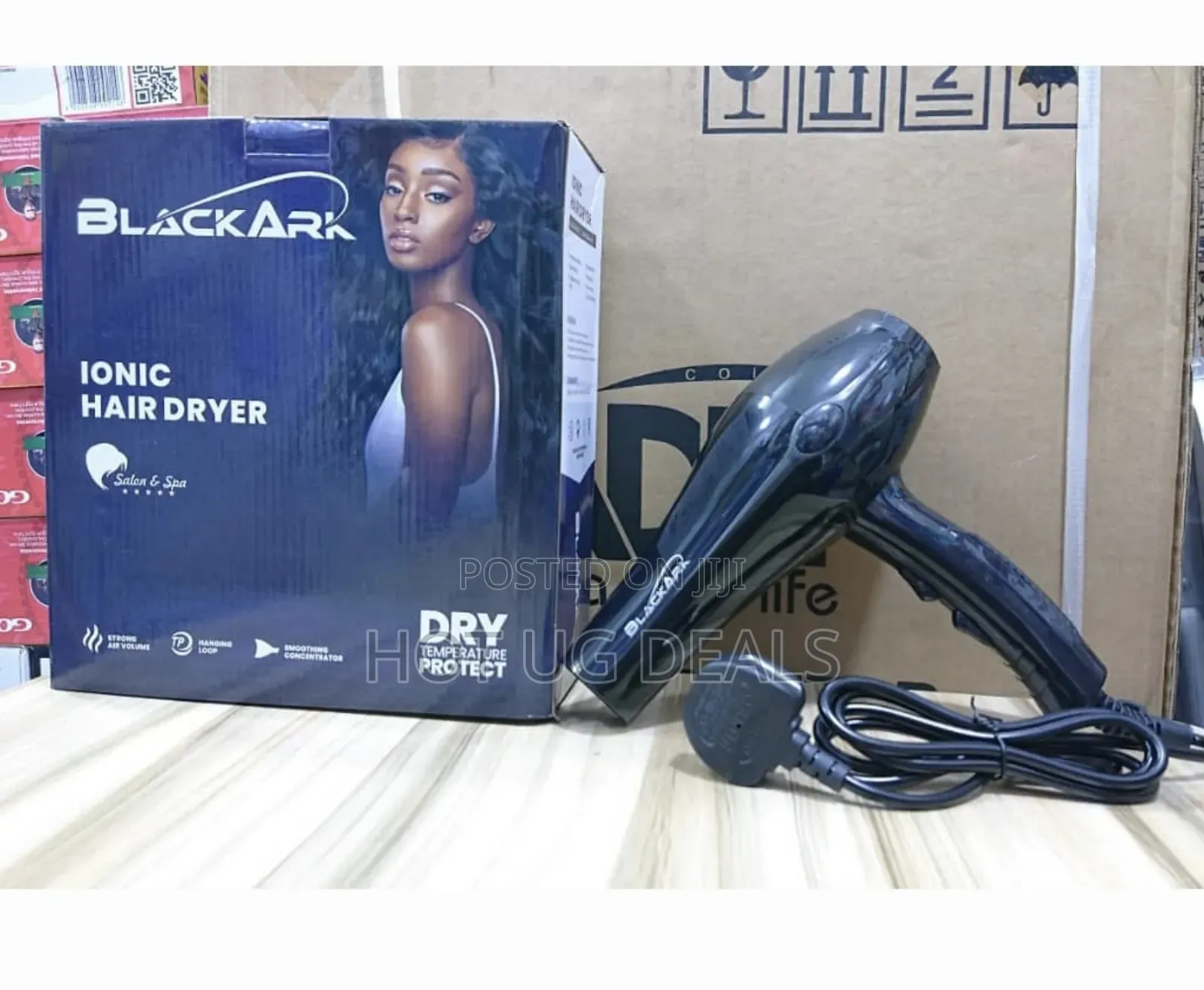 Professional Hair Hand Dryer Buy 1 Get 1 Free - Black