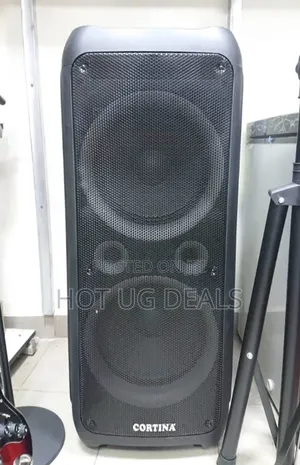 Photo - Cortina Dual 12" Inch Public Address Speaker Rechargeable