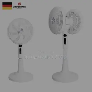 New 12-Inch Heavy Duty Double Sided Rotating Fan