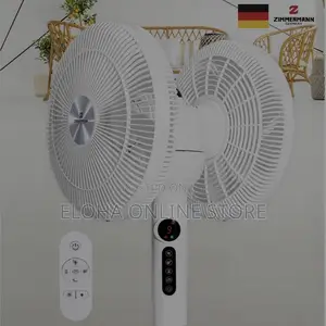 New 12-Inch Heavy Duty Double Sided Rotating Fan