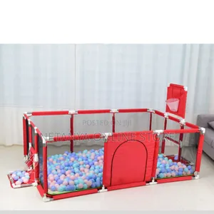 Rectangular Baby Play Pen With Balls