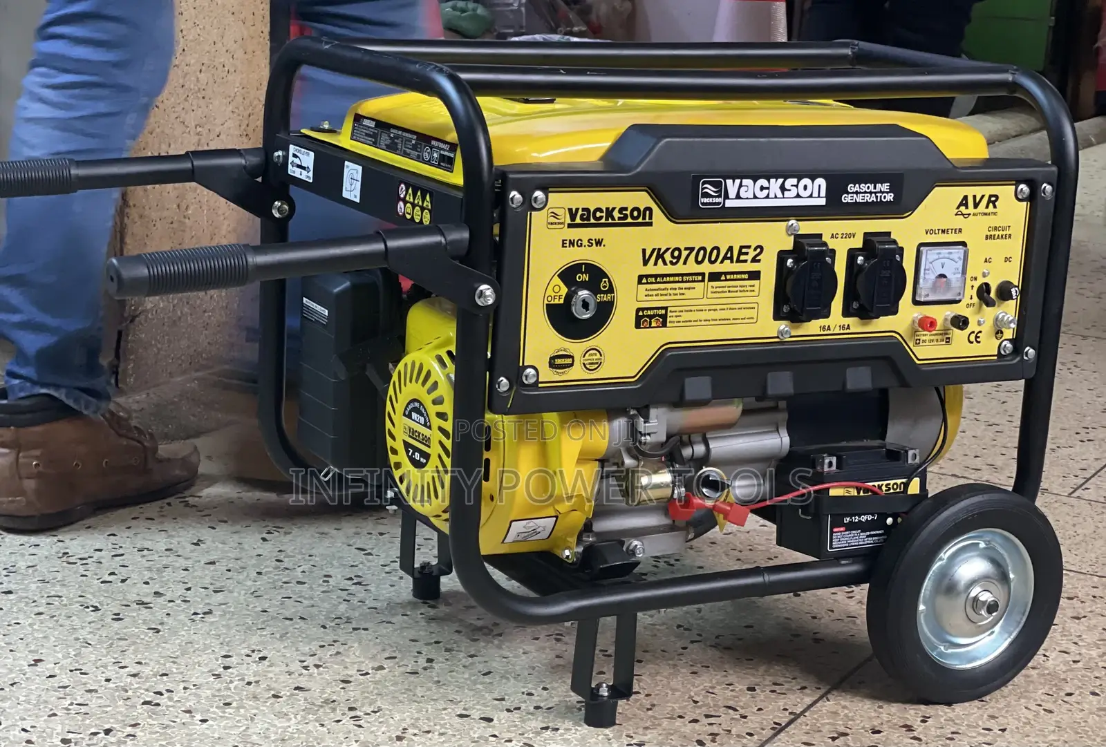 Gasoline Generator Vackson VK9700AE2