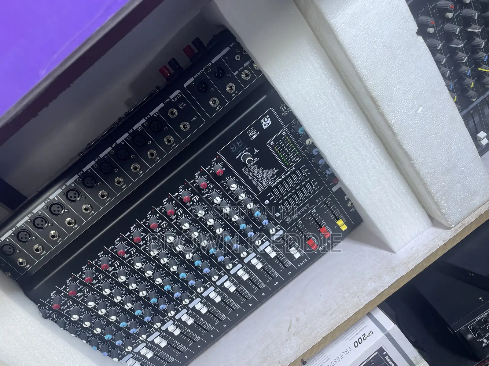 12channel Amp Mixer Without Usb