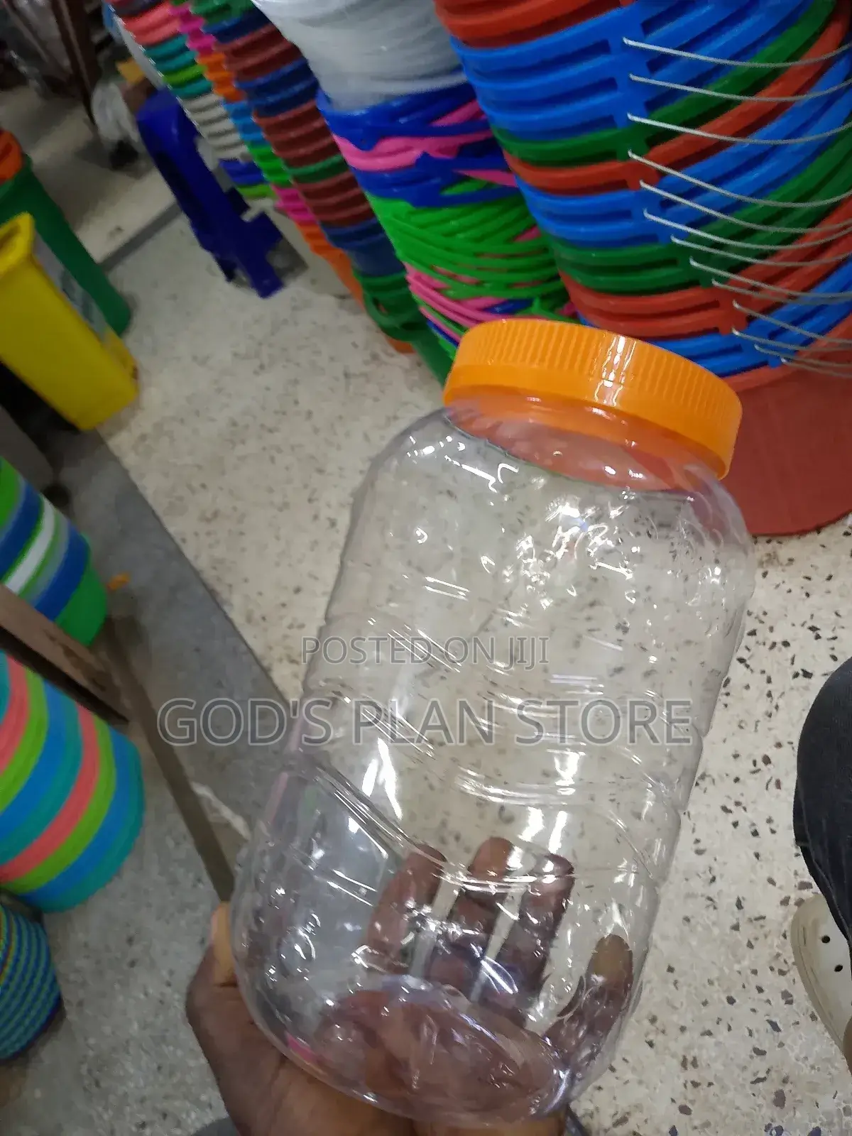 Plastic Tins 12pcs