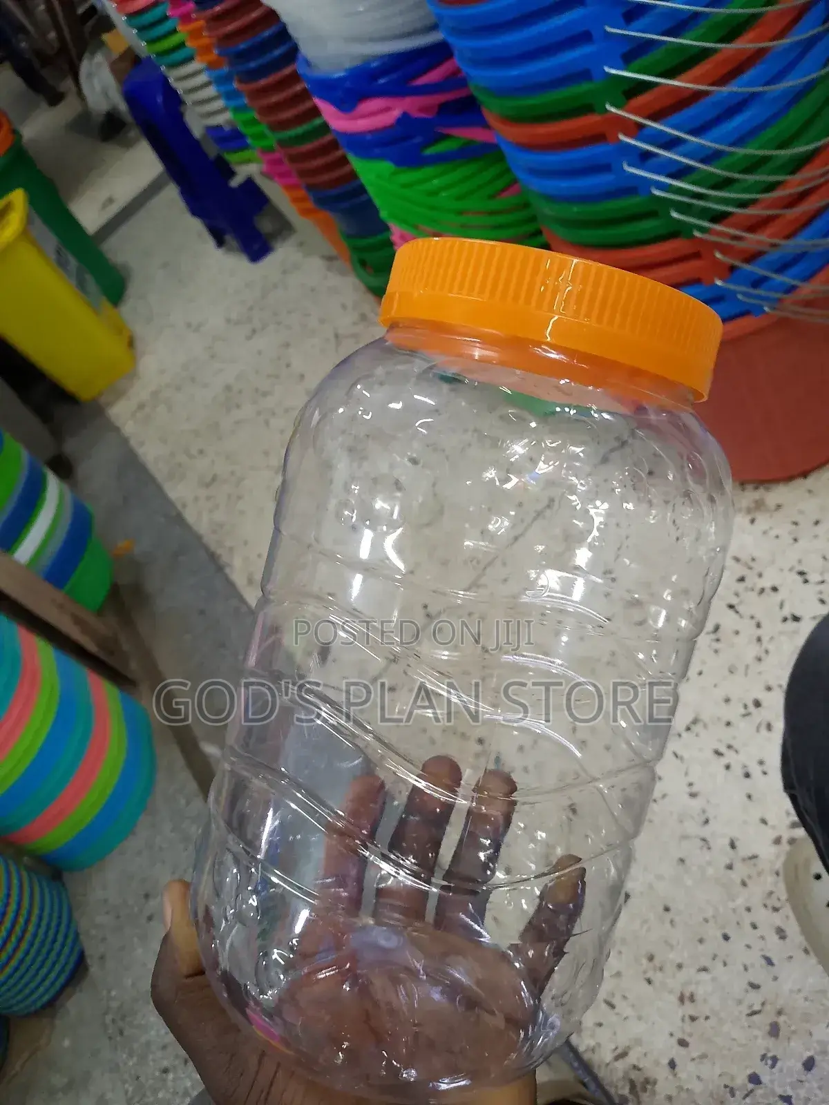 Plastic Tins 12pcs