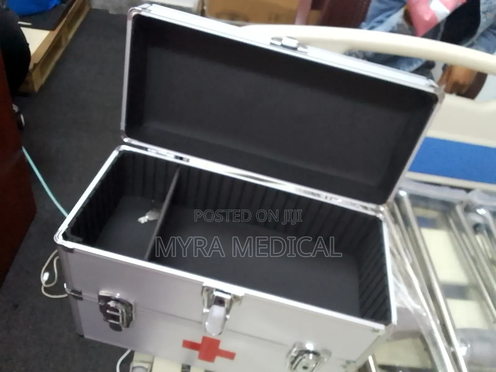First Aid Box With Double Opening