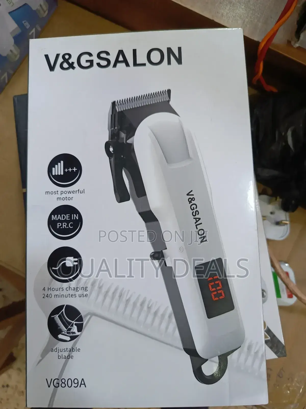 V GSALON Rechargeable Hair Clipper