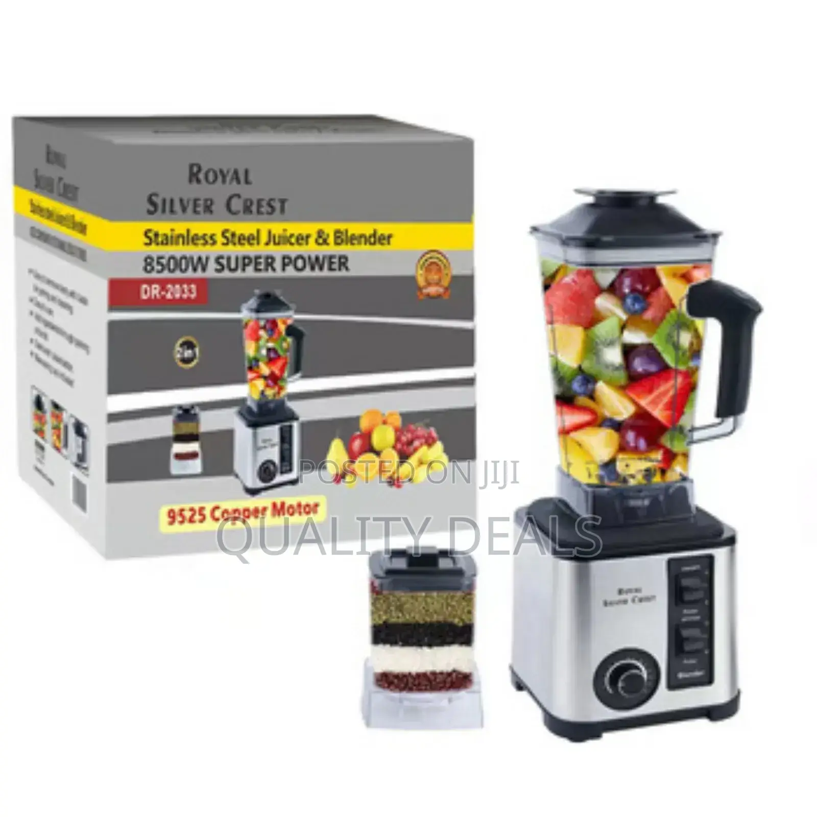 Silver Crest 2in1 Commercial Juicer and Blender