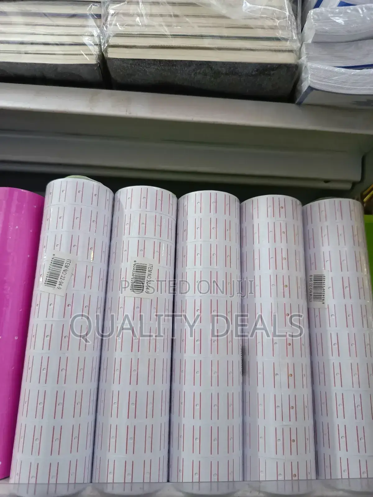 Price Tags Paper Roll
