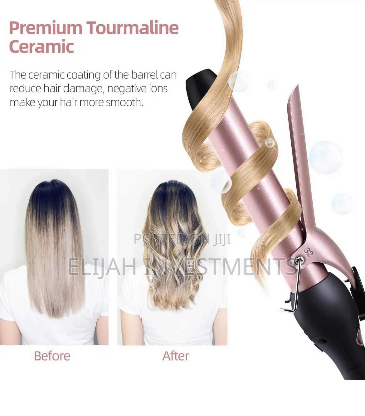 5in1 Multifunctional Interchangeable Ceramic Hair Curler Set