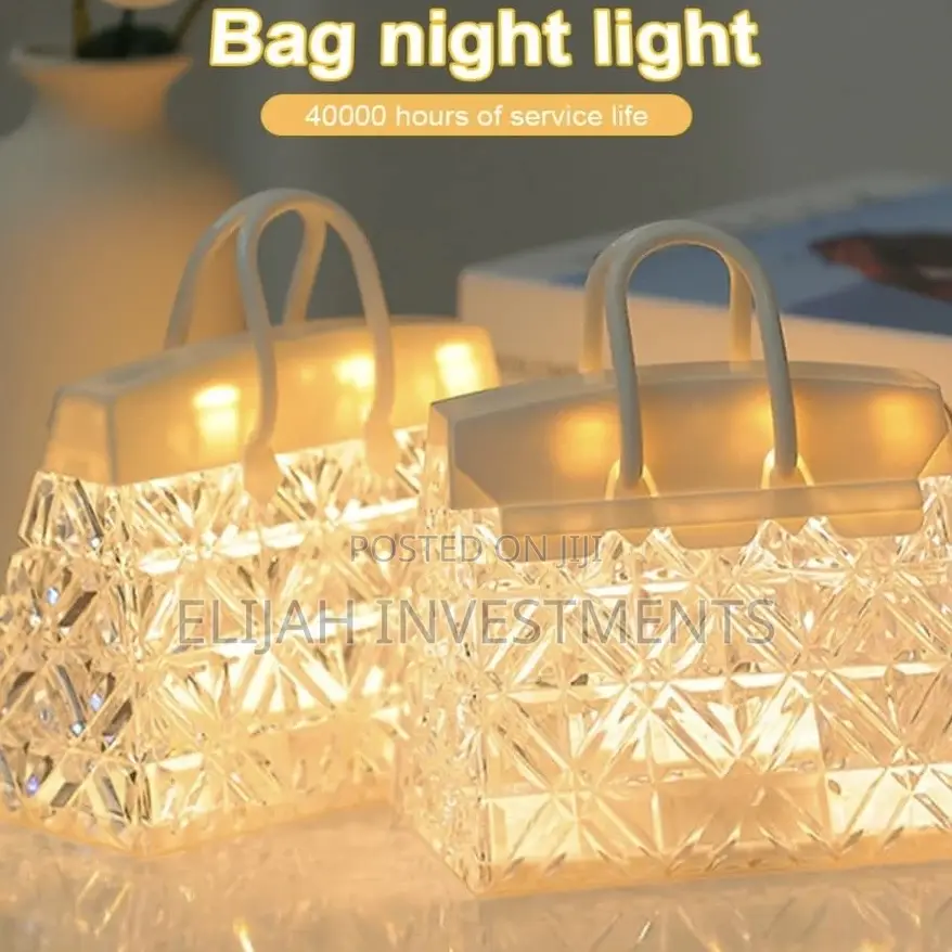 Crystal Transparent Bag Night Light