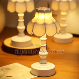 Portable Lotus LED Table Lamp