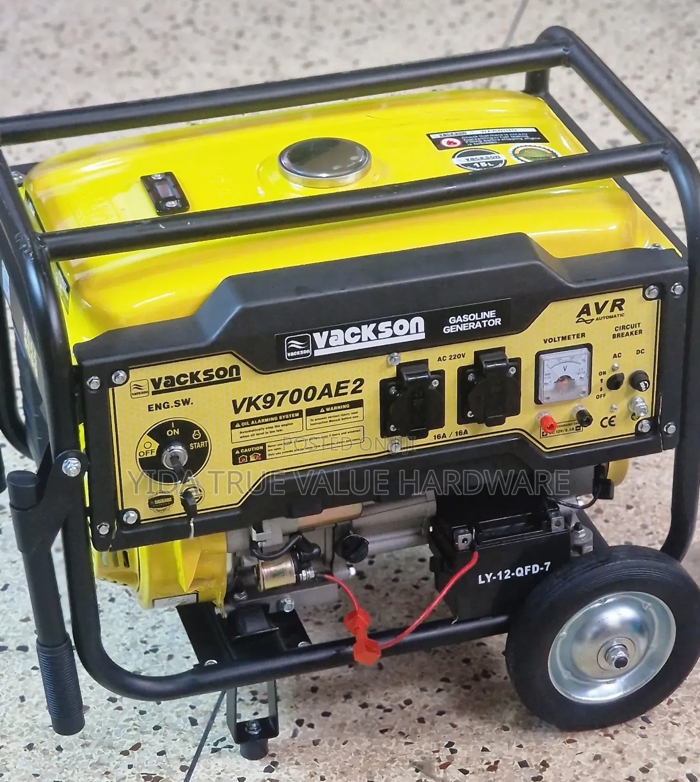 Generator Vackson Brand 3.8 Kva