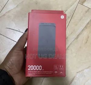 Xiaomi Redmi 20000mah 74wh Fast Charge Power Bank - Black