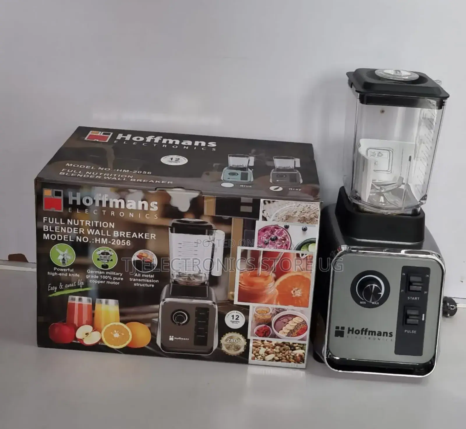 Hoffmans 2L Commercial Blender Model No.HM2056
