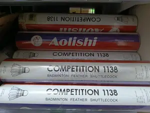 Competition 12 Piece Badminton Feather Shuttlecocks