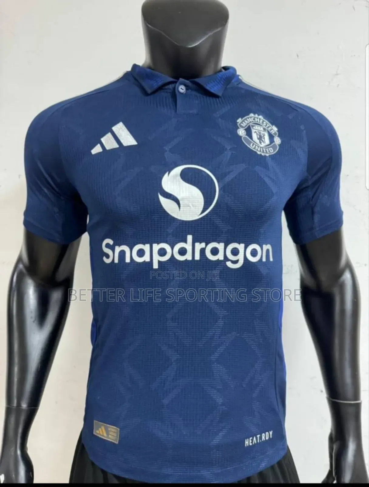 Manchester United Jersey 24/25 Navy Blue Original
