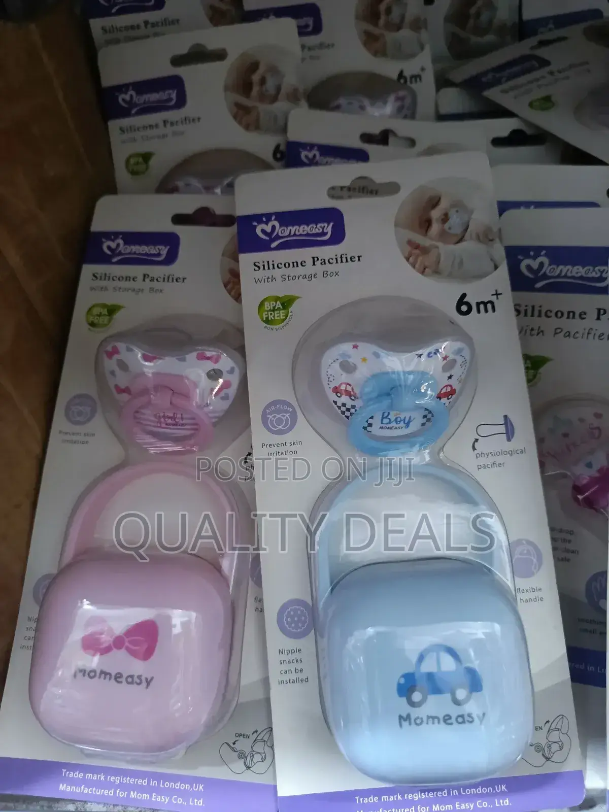 Baby Silicone Pacifier With Storage Box