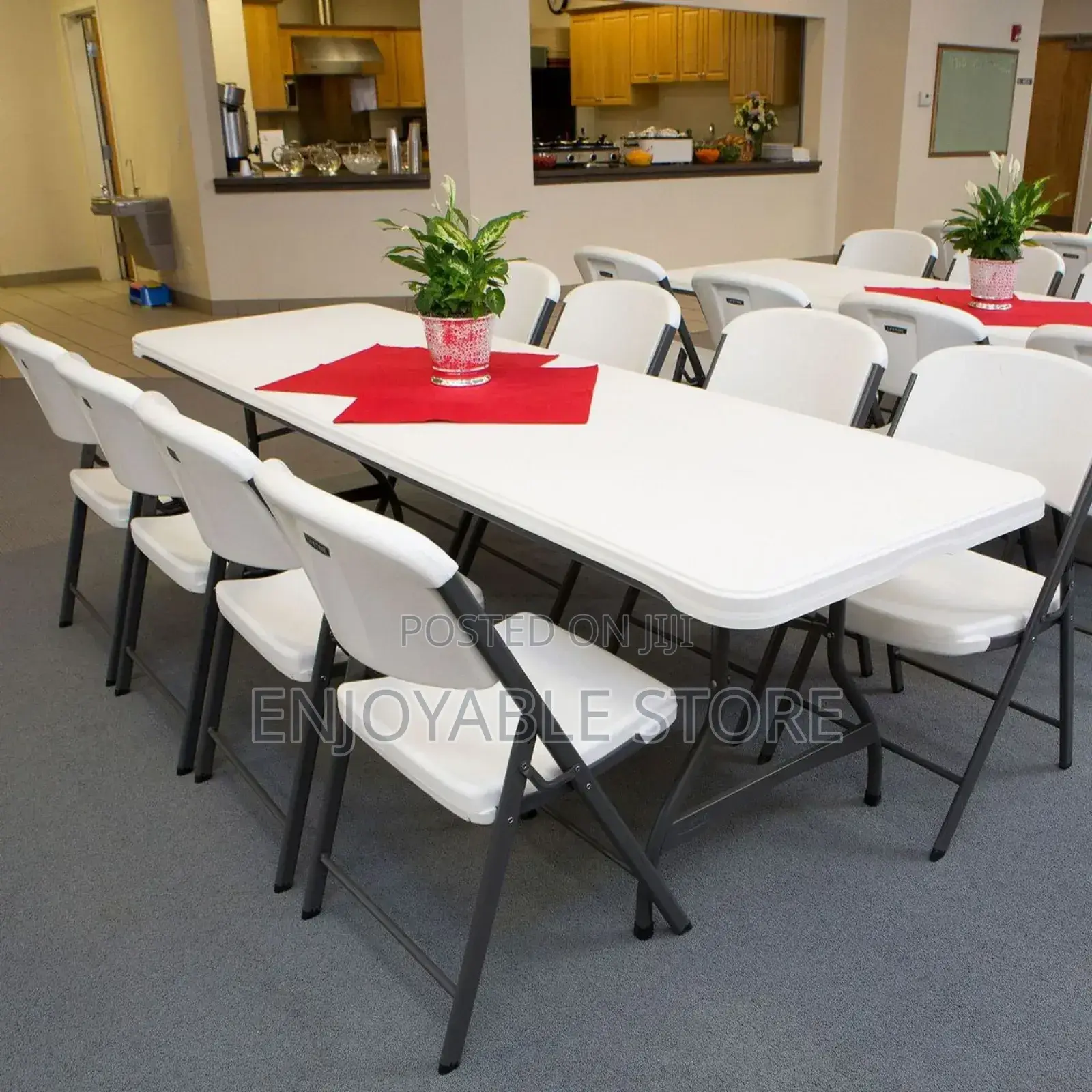 Dining Rectangular Table and Chairs Set