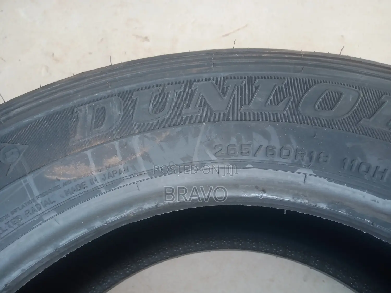 265/60r18 AT 20 Dunlop From Japan.
