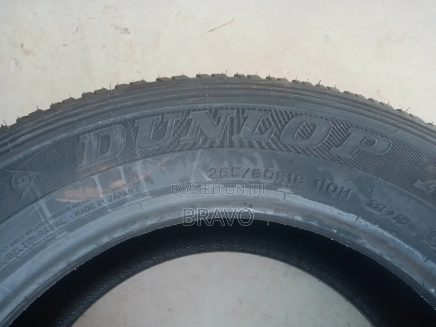 265/60r18 AT 20 Dunlop From Japan.