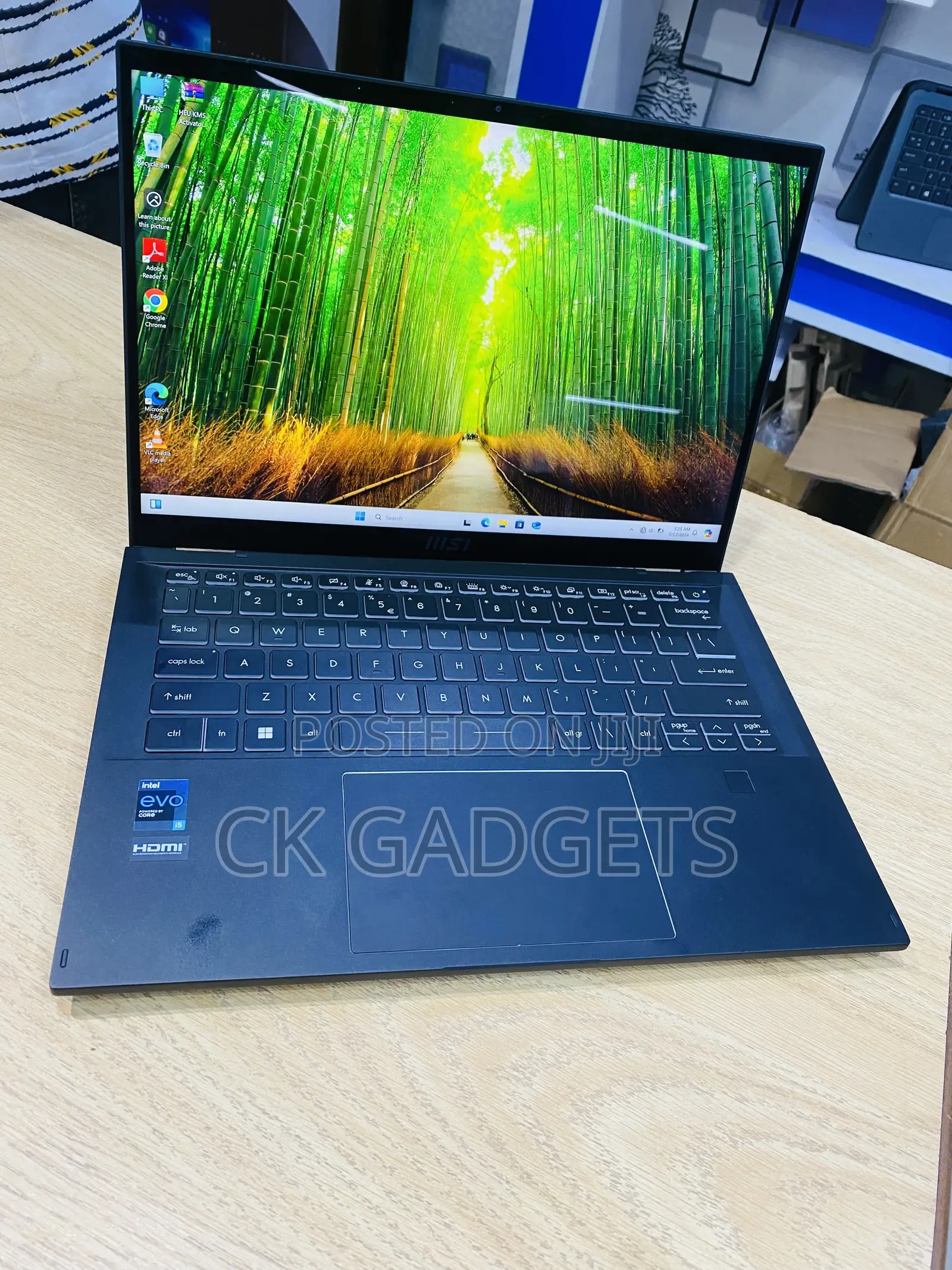 Laptop MSI EX625 16GB Intel Core I5 SSD 512GB