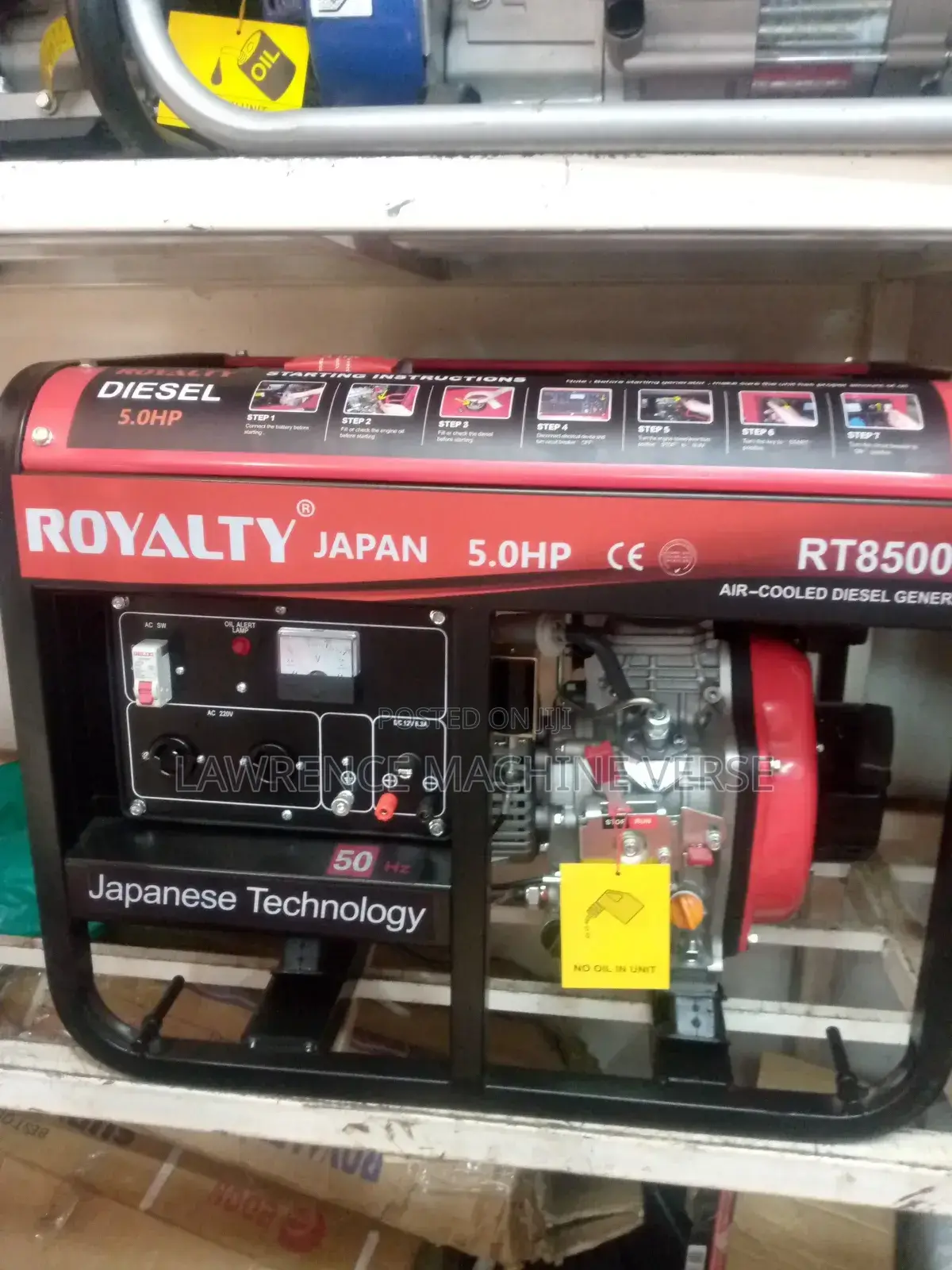 Diesel Generator 5HP 3.2kva