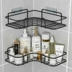 Double Metallic Shelf Rack