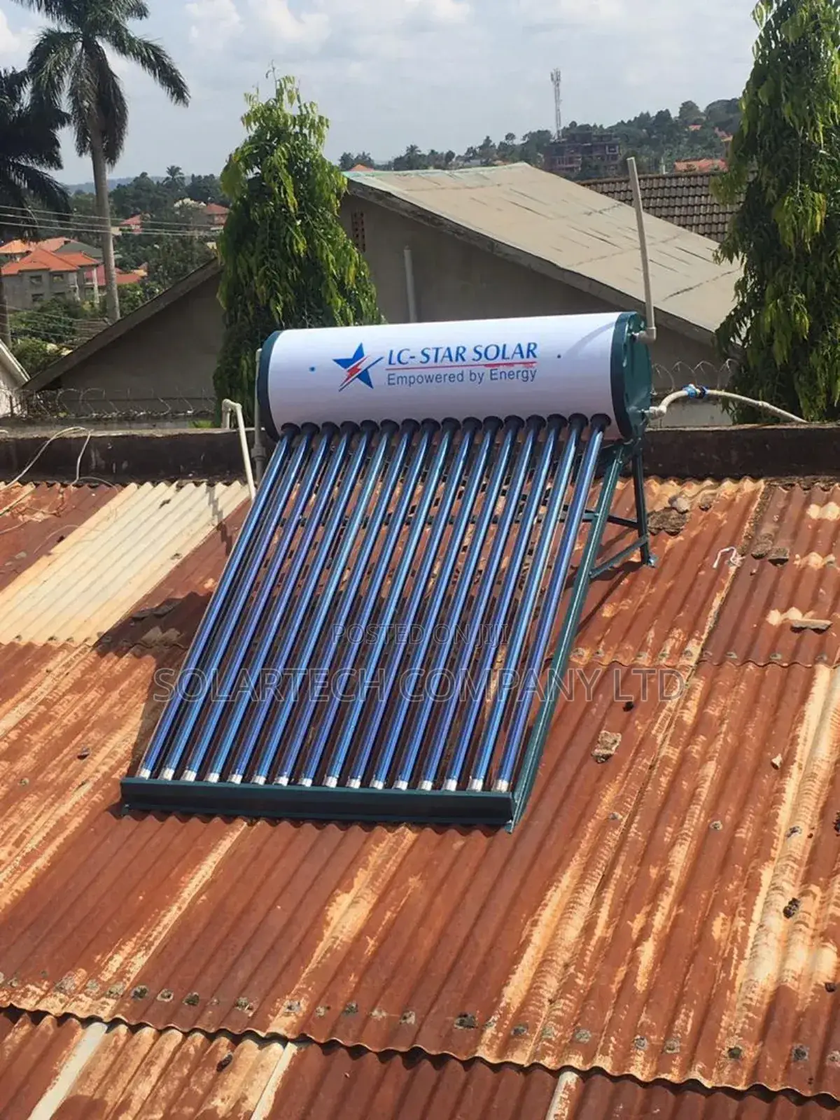 100L Solar Water Heaters 24/7 Warm Water