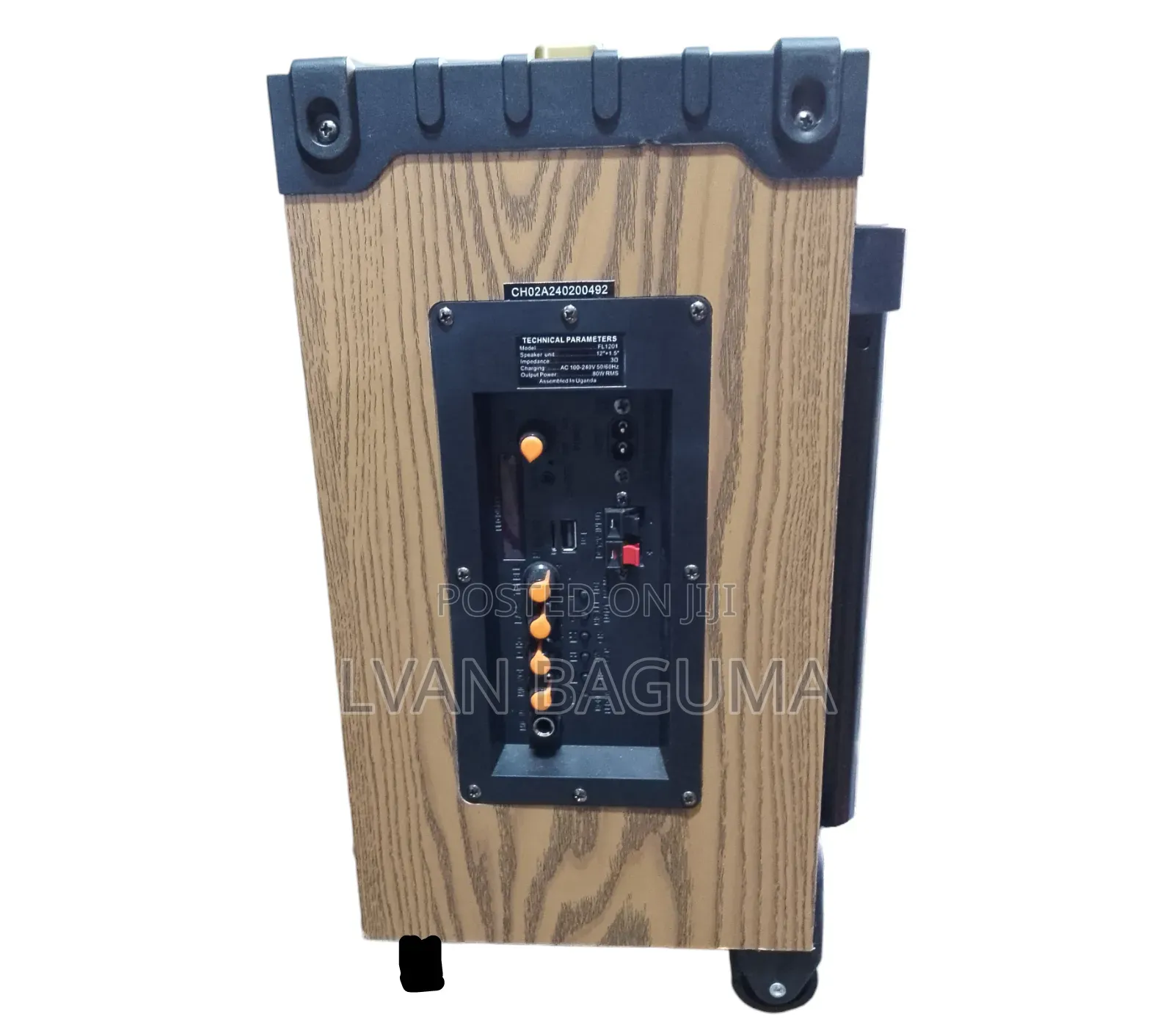 FNL Amplified Portable Speaker - Size 9 × 8 × 13 Inches