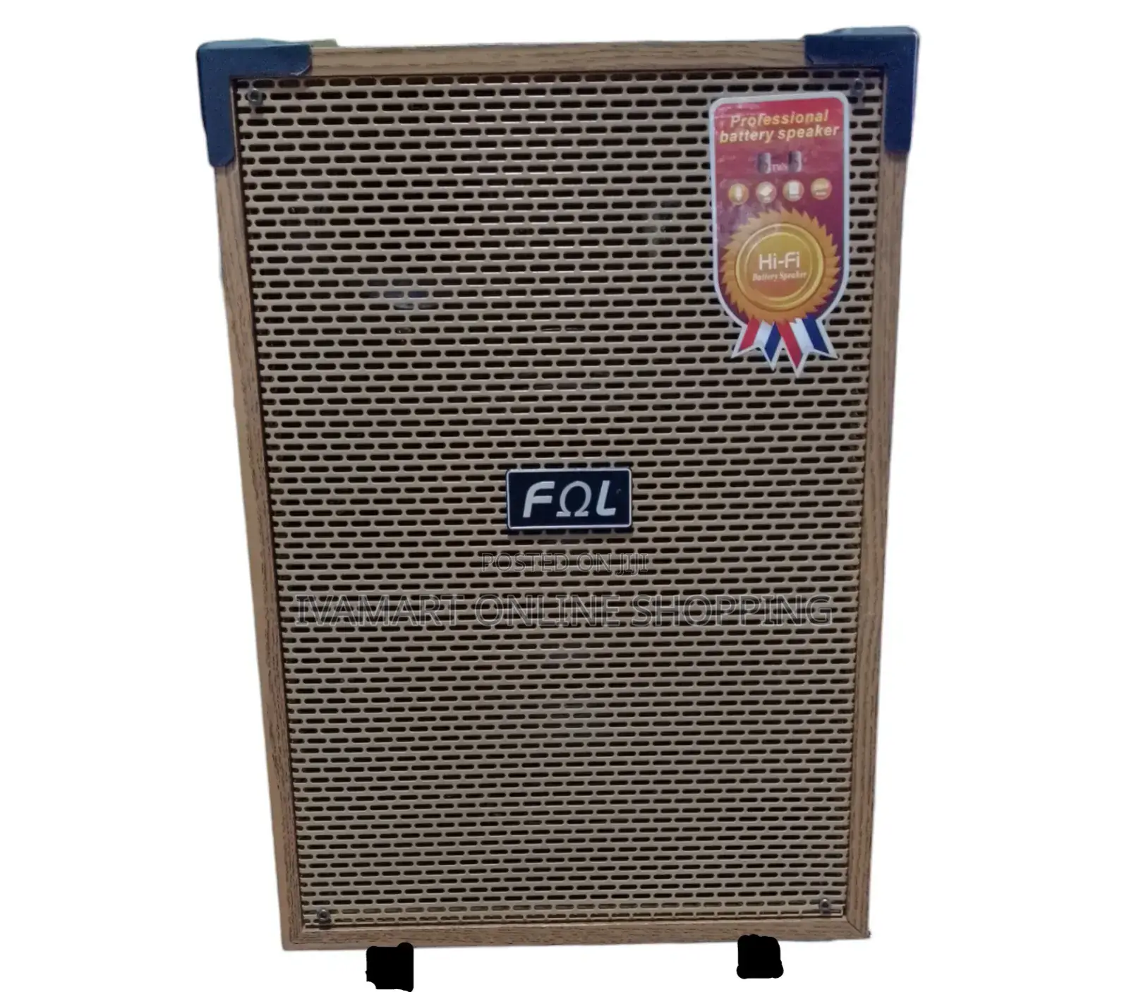 FNL Amplified Portable Speaker - Size 9 × 8 × 13 Inches