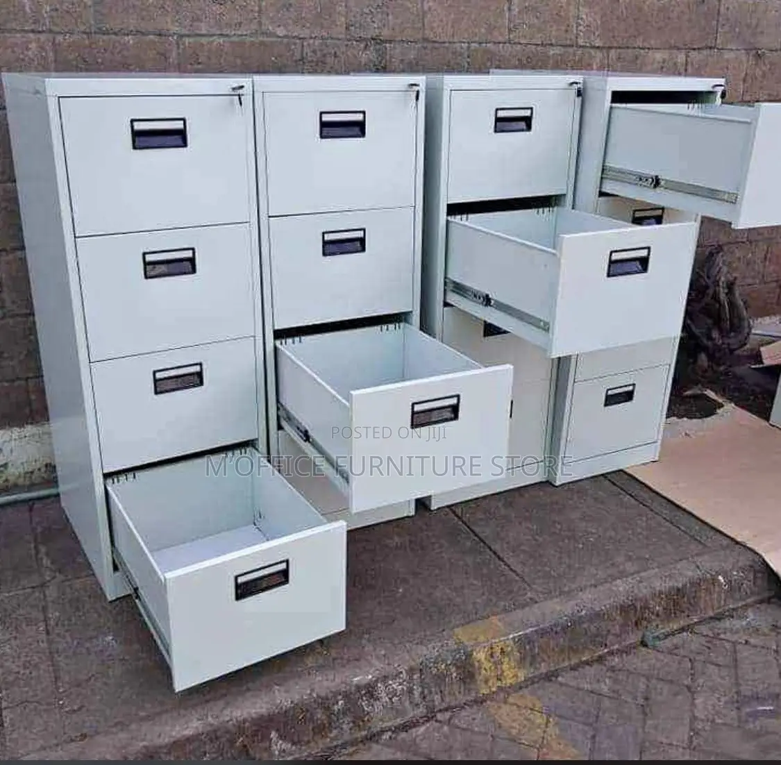 Brand New Metallic File Cabinets