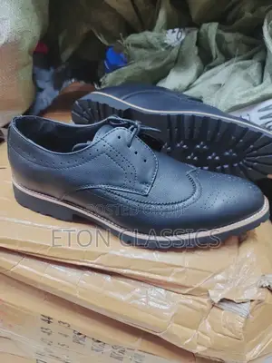 Photo - Black Oxford Premium Quality Leather Men's Shoes