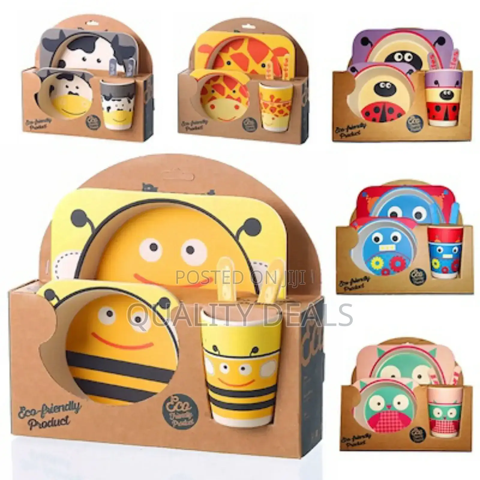 Bamboo Wooden Kids Meal Time Set