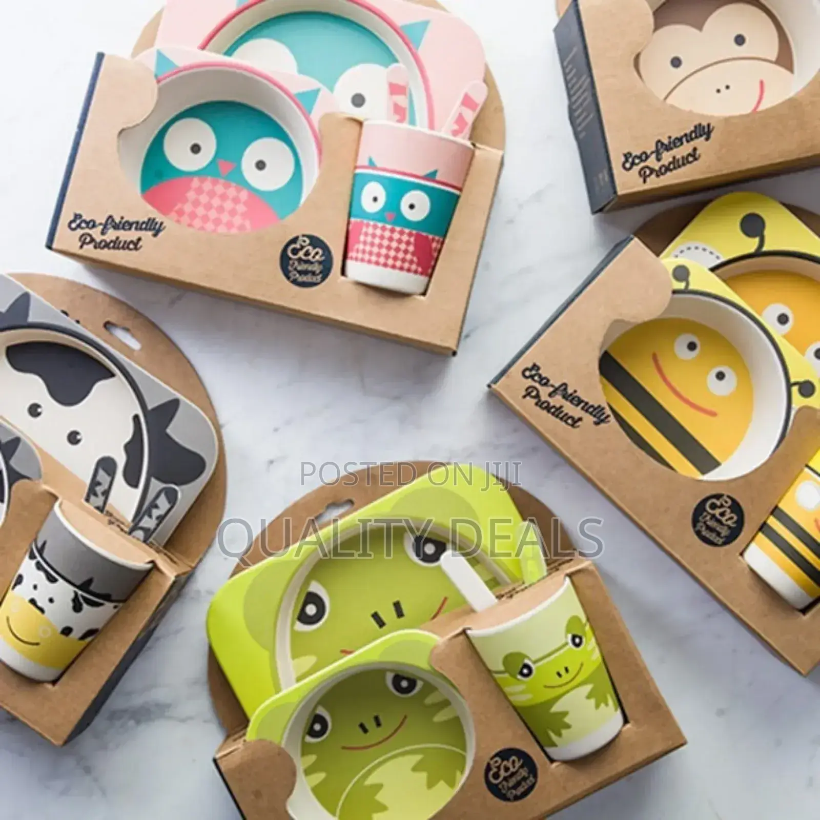 Bamboo Wooden Kids Meal Time Set