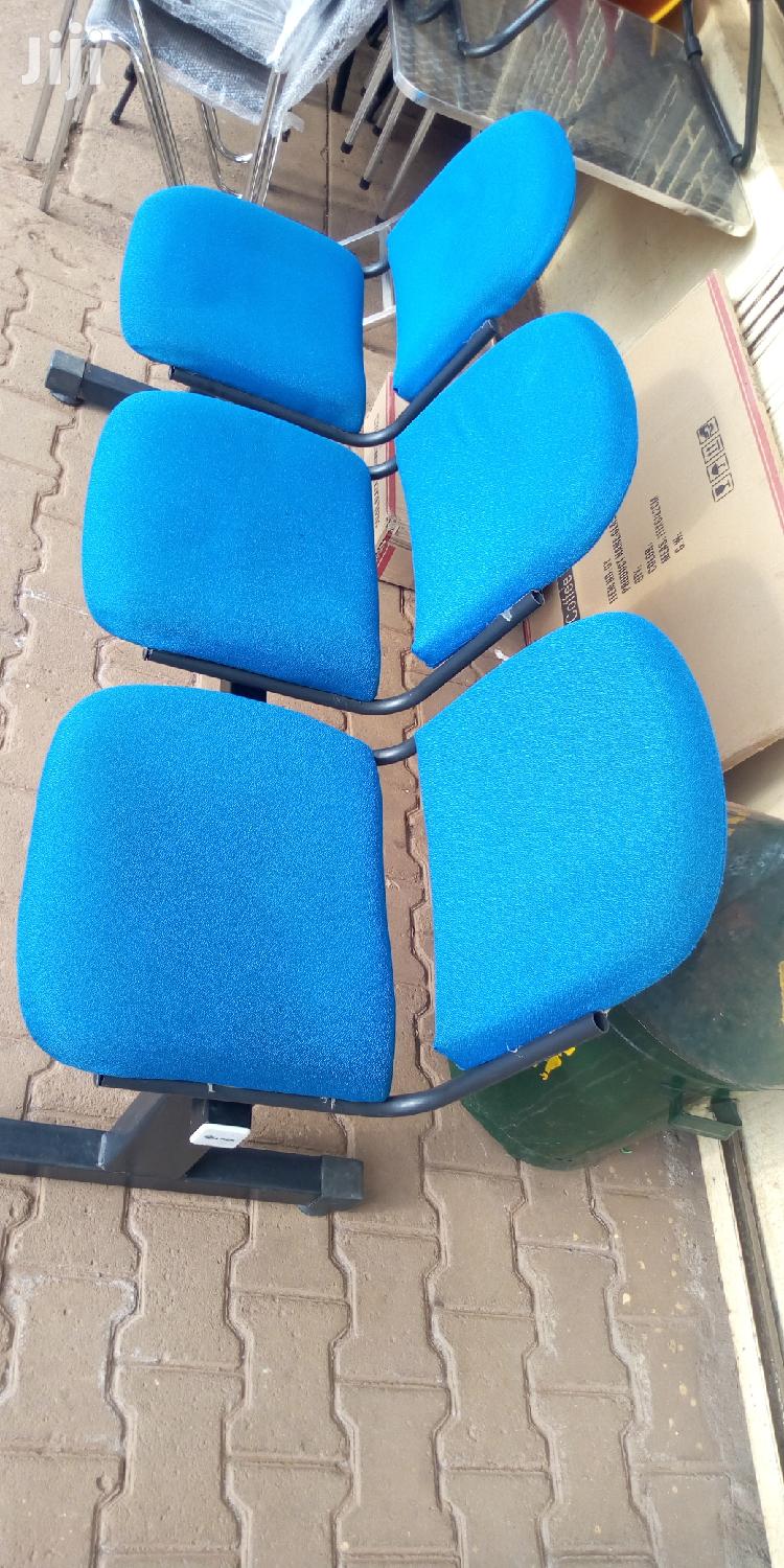Fabric Waiting Chair 3seaters