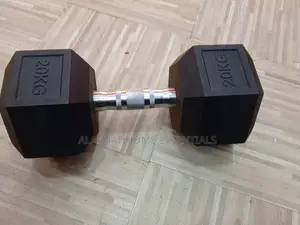 20kg Dumbbells Rubber Coating