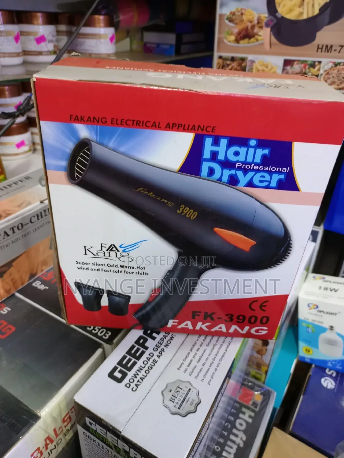Hand Hair Dryer. Fakang Hair Dryer