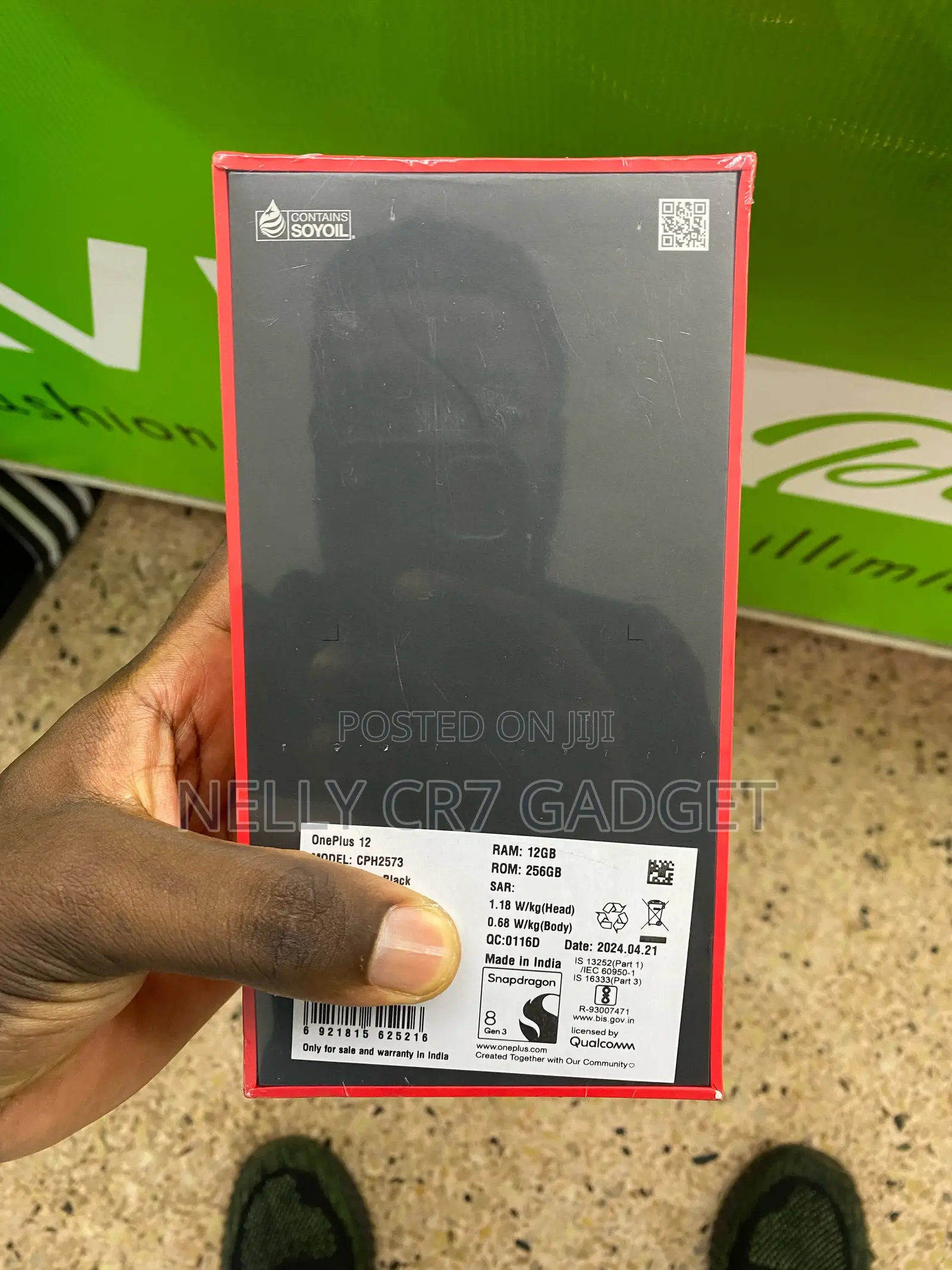 New OnePlus 12 256 GB Black