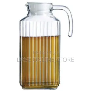 Luminarc 1.5litre Lined Glass Juice/Water Jug-Colorless