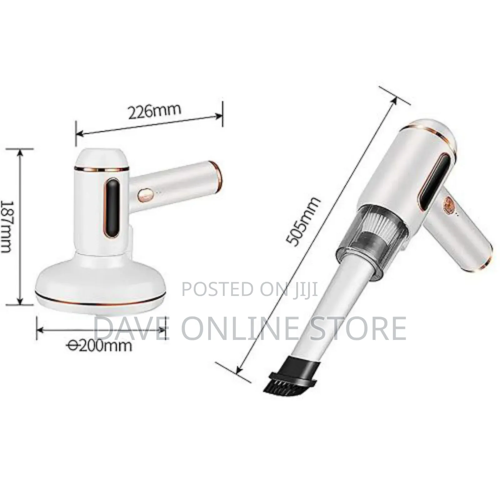 3 in 1 Wireless UV Handheld Dust Mite Vacuum