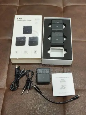 Sx9 Dual Wireless Microphone