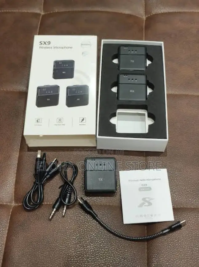 Sx9 Dual Wireless Microphone
